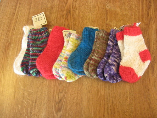 merino baby socks